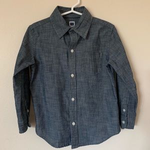 Janie and Jack chambray button down